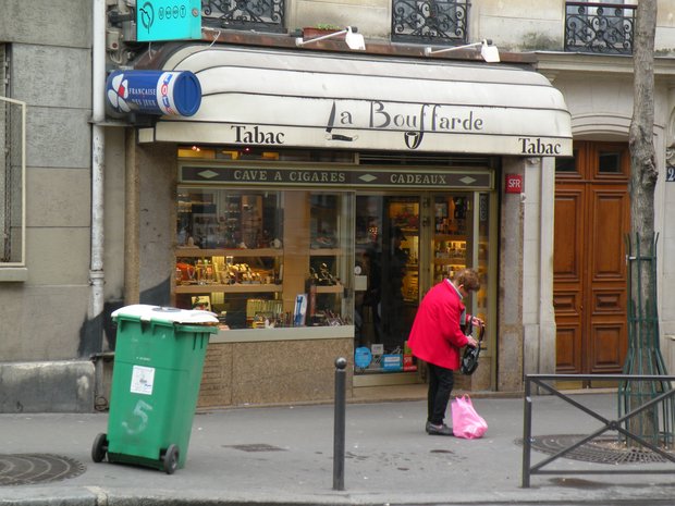  Bureau de tabac, La Bouffarde, rue de Tolbiac
